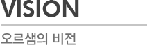 VISION - 오르샘의 비전