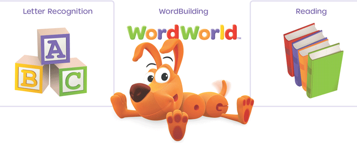 WordWorld : Letter Recognition, WordBuilding, Reading